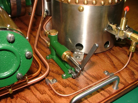 Model steam boiler blow down valve 5/16 x 32 boiler thread 